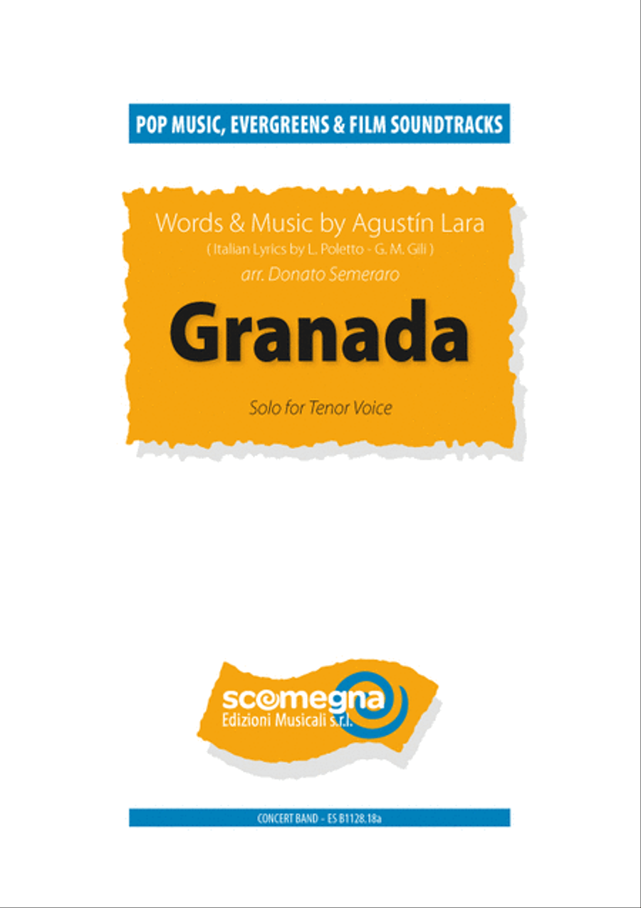 Granada Granada Concert Band scores gallery preview page 1