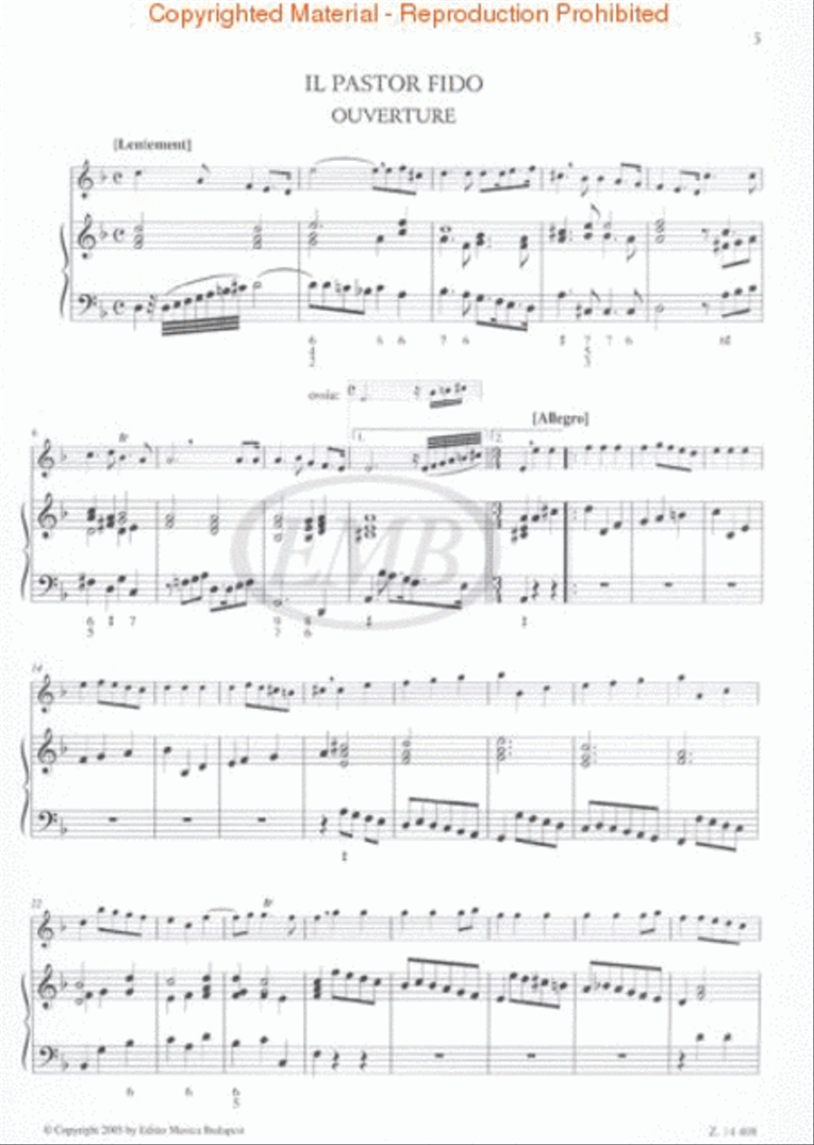 Ballet Music Recorder scores gallery preview page 3
