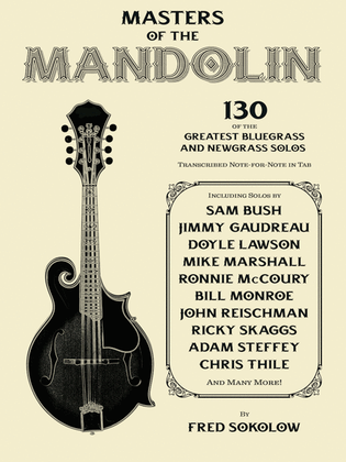 Book cover for Masters of the Mandolin