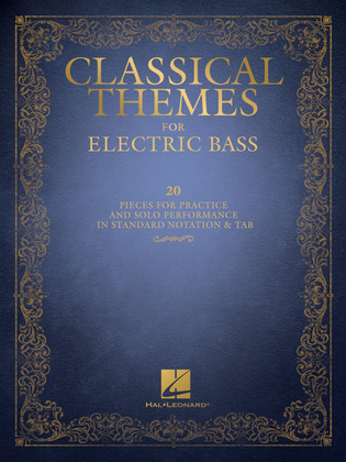 Book cover for Classical Themes for Electric Bass