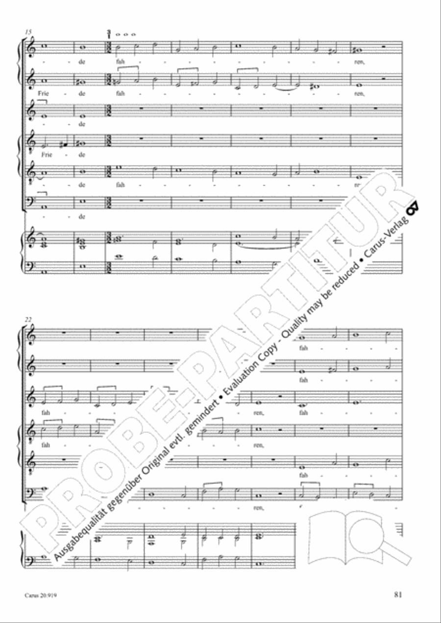 Opera varia I. Works with 1-7 parts (Complete edition, vol. 19) [Werke mit 1-7 obligaten Stimmen] Score scores gallery preview page 138