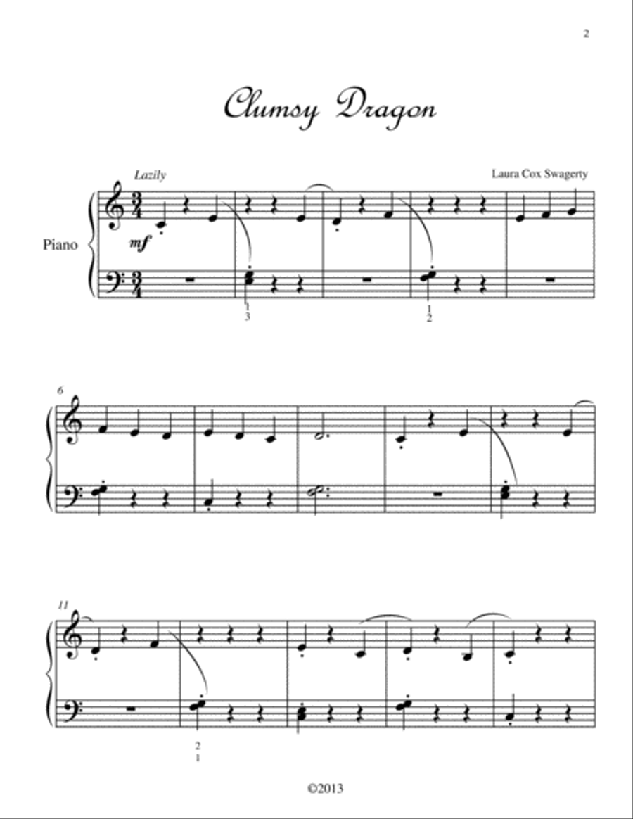 Medieval Melodies A Fairy Tale Suite Volume I Piano Method scores gallery preview page 3