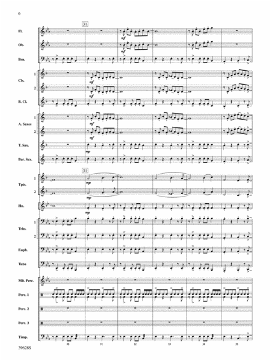 Forge Ahead!: Score Concert Band scores gallery preview page 6