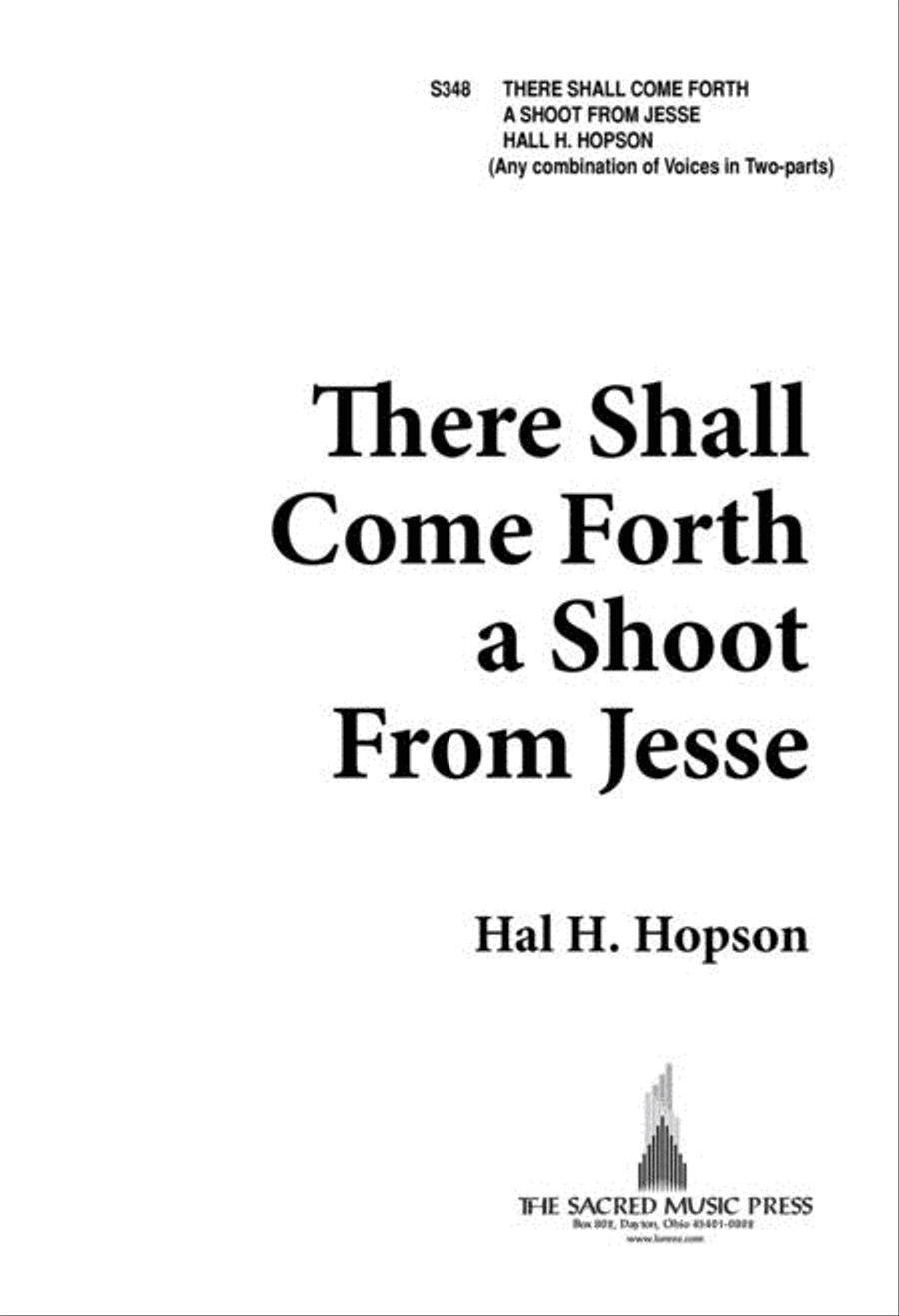 There Shall Come Forth a Shoot From Jesse 2-Part scores gallery preview page 1