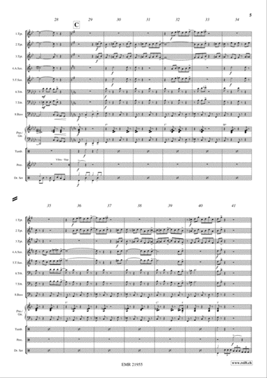 The St. Louis Blues Saxophone scores gallery preview page 5