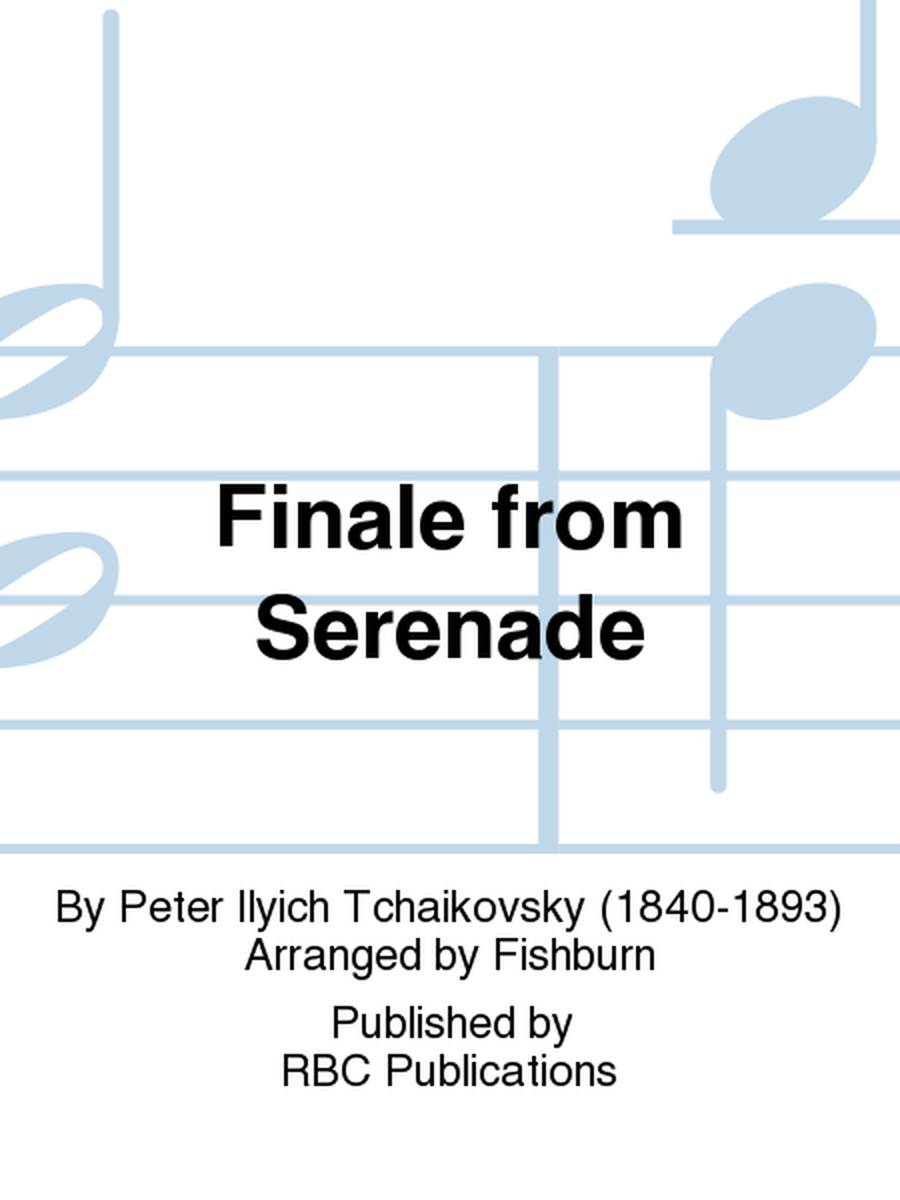Finale from Serenade
