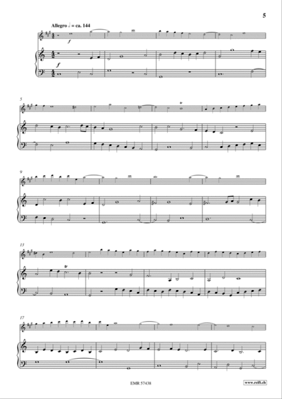 Sonata No. 6 Alto Saxophone scores gallery preview page 6