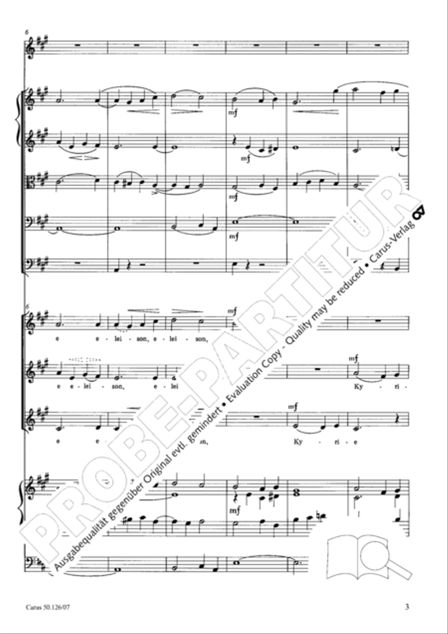 Mass in A major Mass in A major SSA scores gallery preview page 16