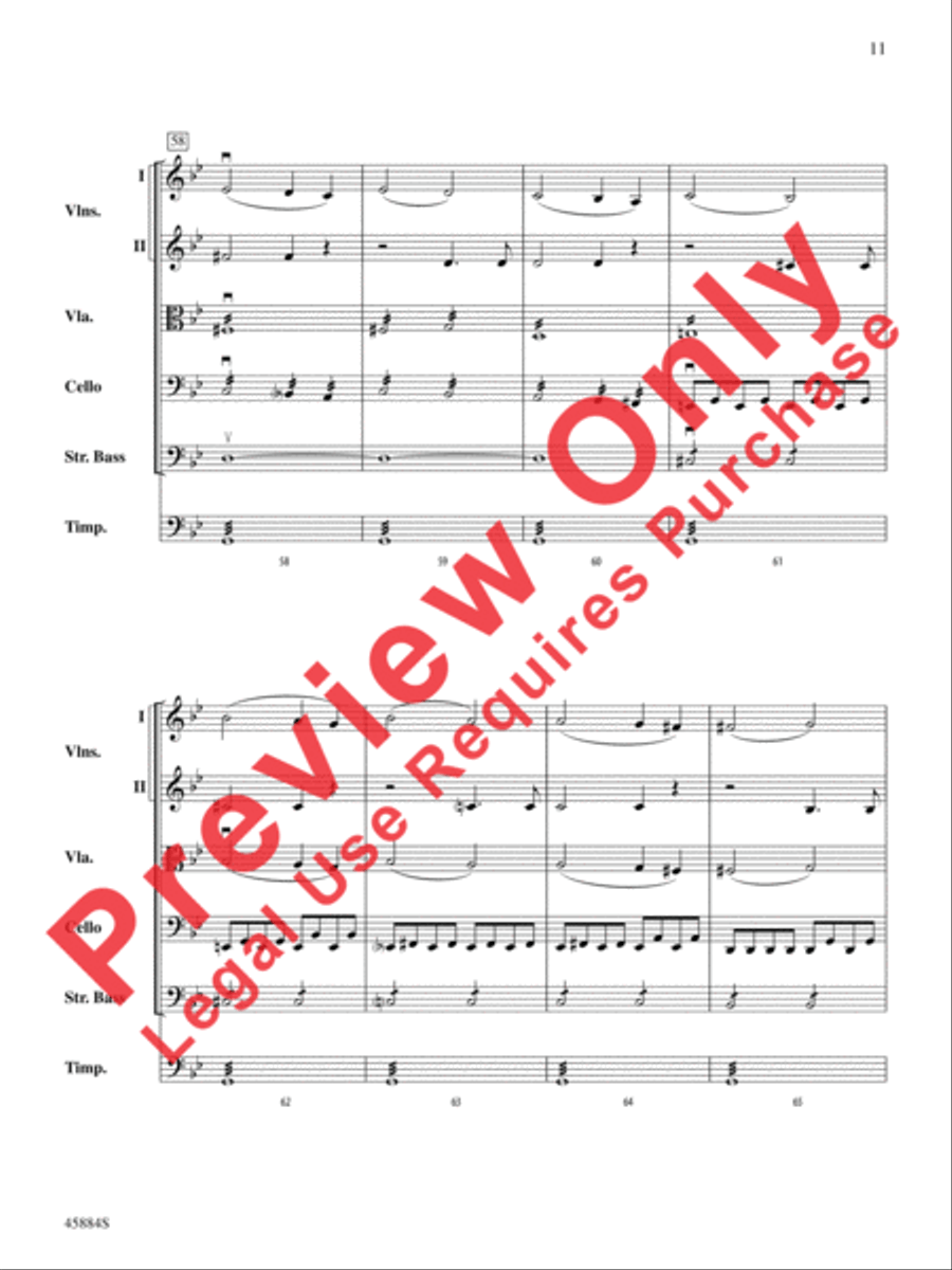 Day of Wrath String Orchestra scores gallery preview page 11