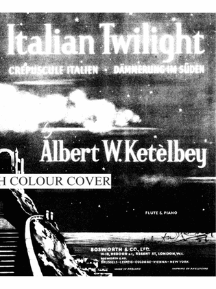 Book cover for Italian Twilight