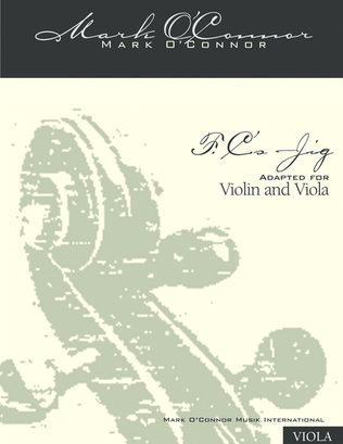 Book cover for F. C.'s Jig (viola part - vln, vla)