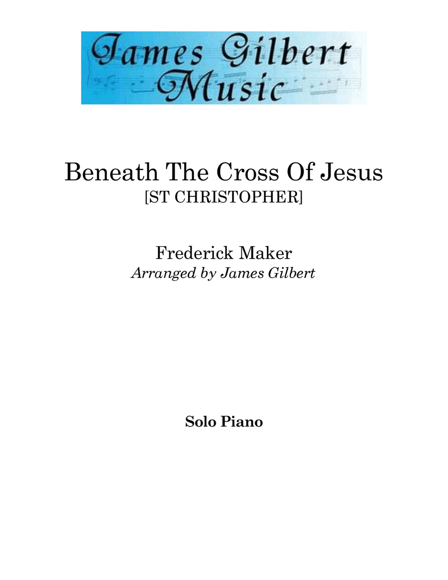 Beneath The Cross of Jesus Piano Solo scores gallery preview page 1