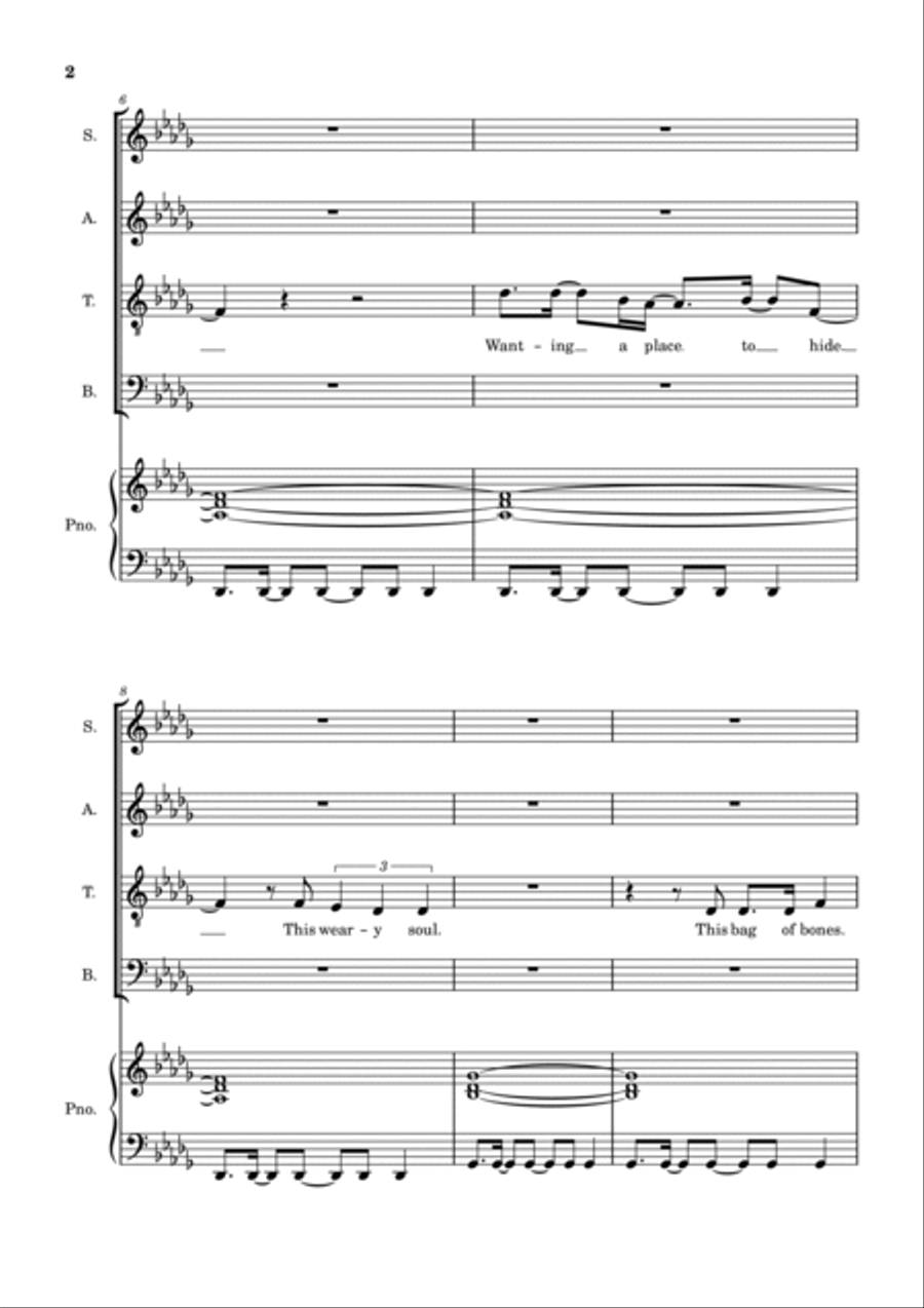 I Thank God 4-Part scores gallery preview page 3