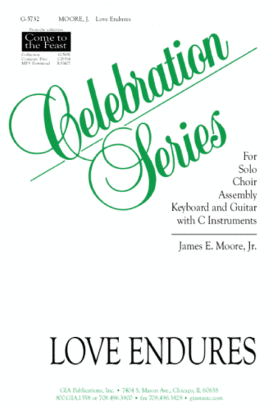 Love Endures Love Endures 4-Part scores gallery preview page 1