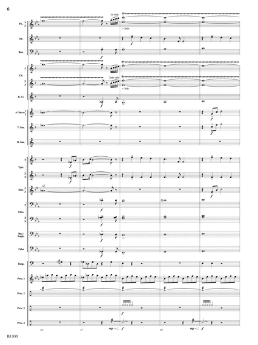 Firefall: Score Concert Band scores gallery preview page 6