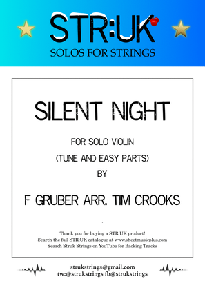 Book cover for Silent Night (STR:UK Violin Solo)