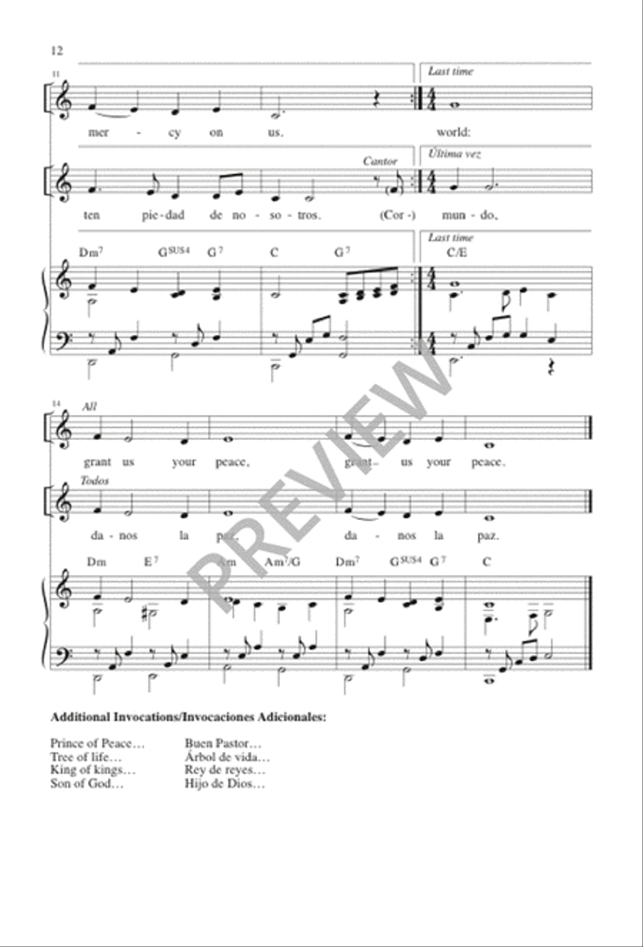 Santo Santo 2-Part scores gallery preview page 12