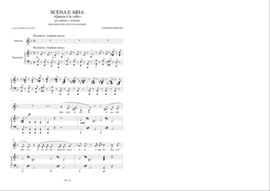 Scena e Aria 