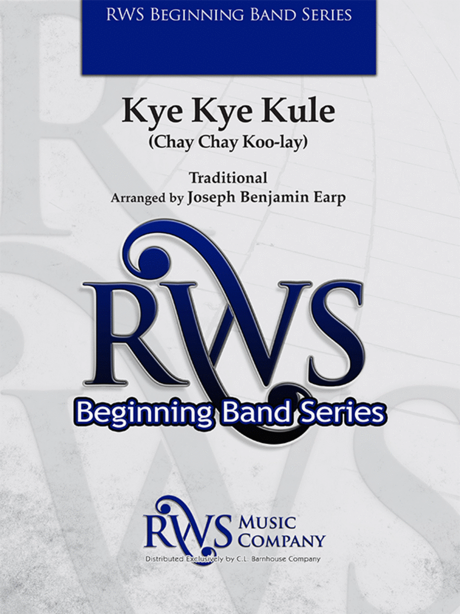 Kye Kye Kule Concert Band scores gallery preview page 1