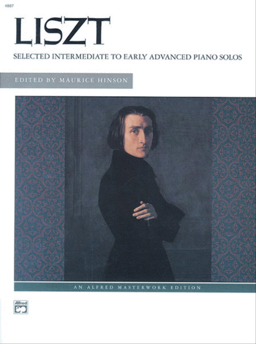 Liszt: Selected Intermediate to Early Advanced Piano Solos Piano Solo scores gallery preview page 1