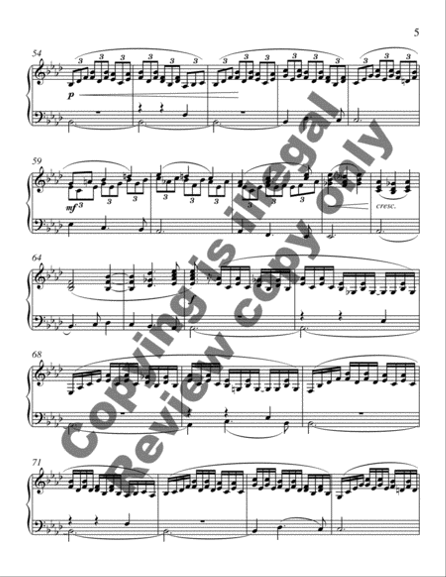 Variations on Dank sei dir, Herr Organ scores gallery preview page 7