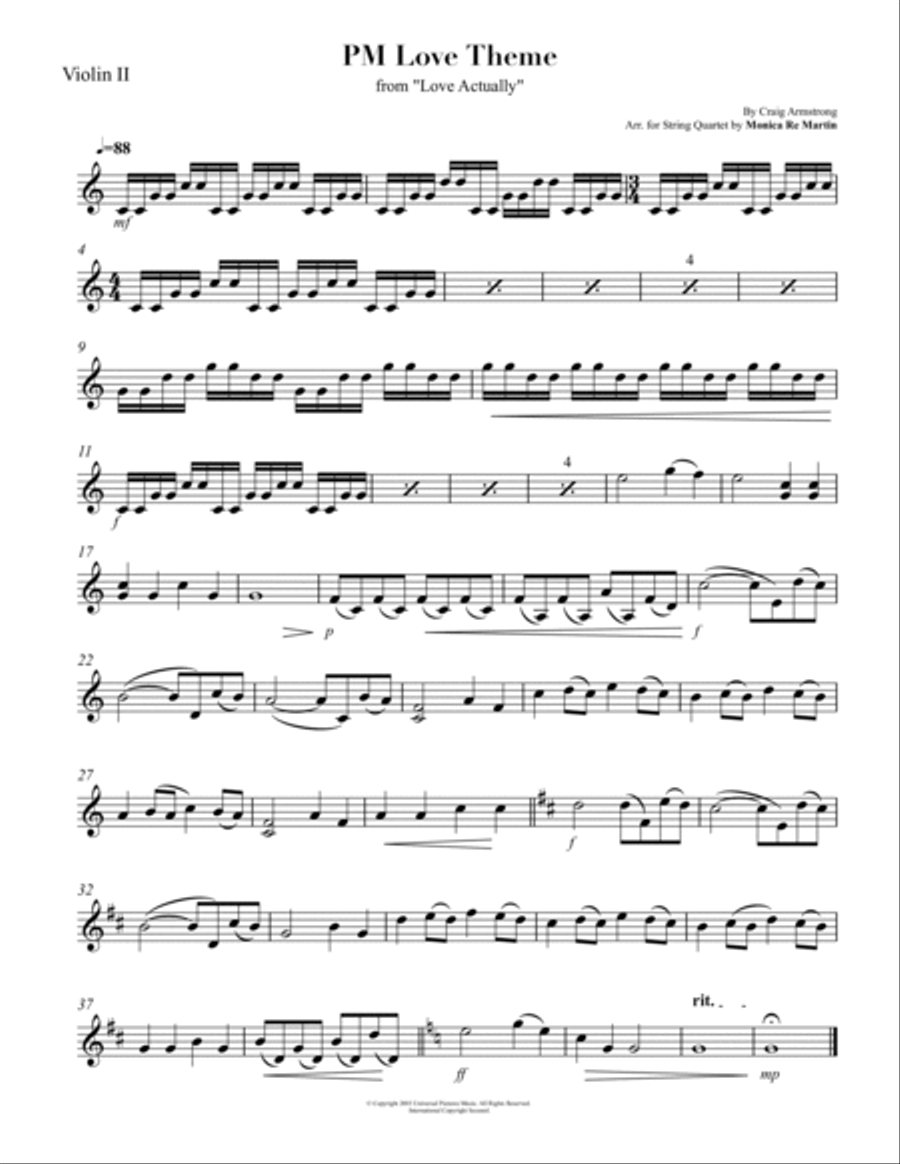 Pm's Love Theme