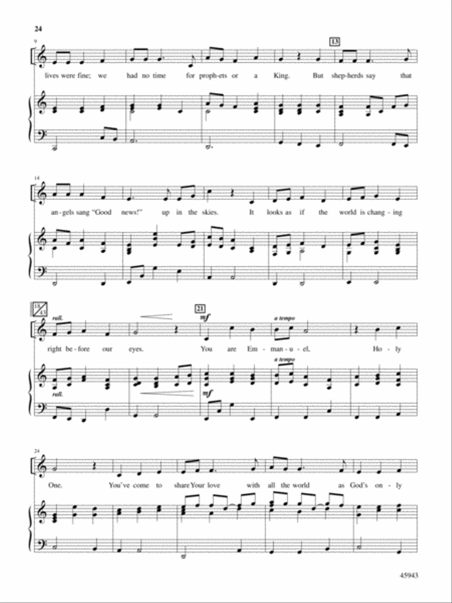 The Noel Critter Motel Choir scores gallery preview page 24