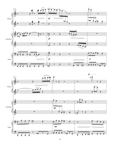 Mischievous - Piano Trio (1 Piano, 6 Hands) image number null