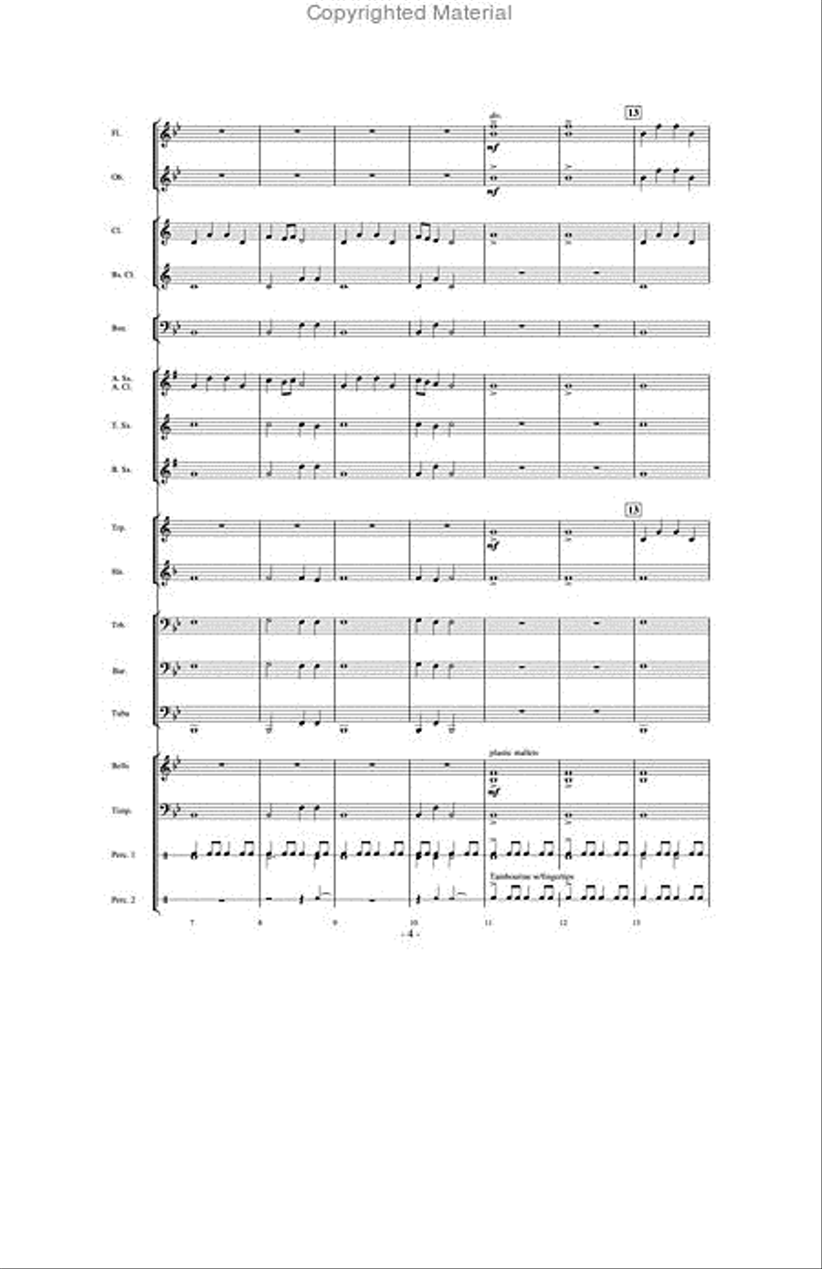 Heroes and Glory Heroes and Glory Concert Band scores gallery preview page 3
