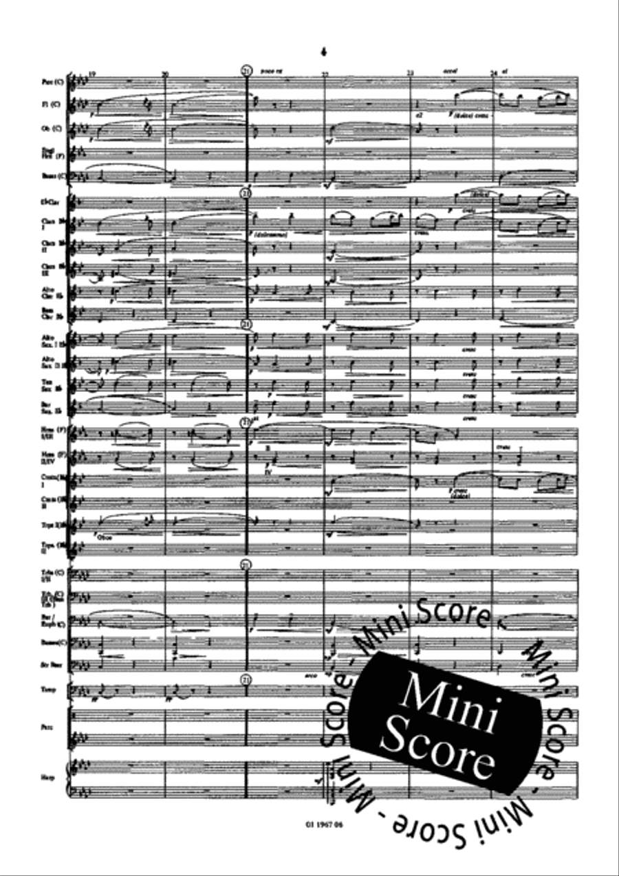 Chanson de Matin Concert Band scores gallery preview page 8