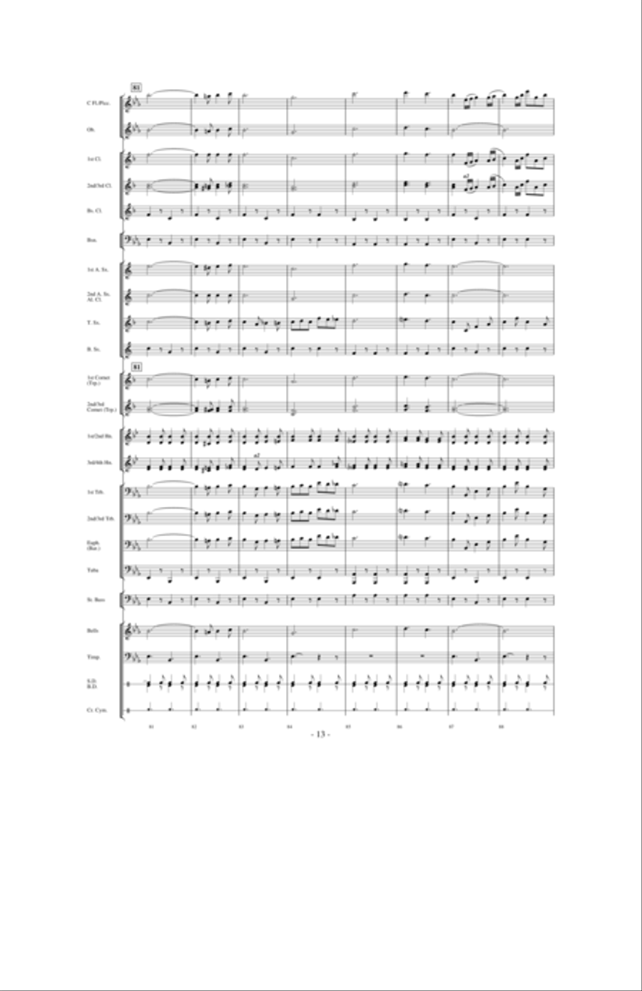 Our Director Concert Band scores gallery preview page 12