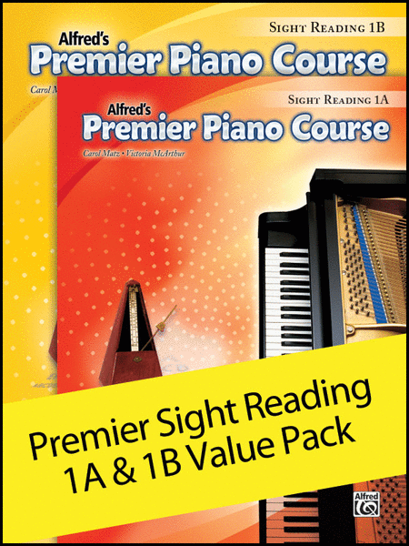 Premier Piano Course Sight Reading 1A and 1B Value Pack