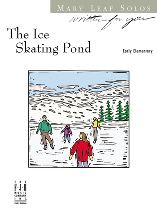 Book cover for The Ice Skating Pond