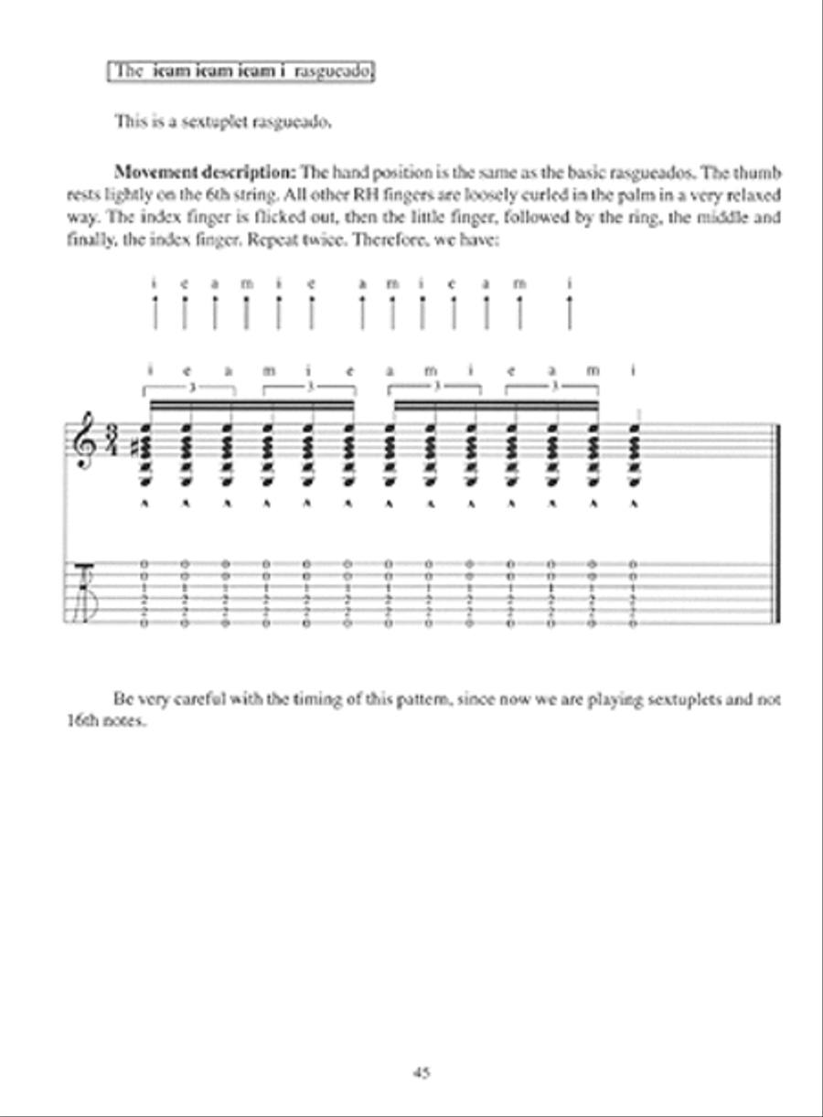 The Art of Rasgueado Acoustic Guitar scores gallery preview page 3