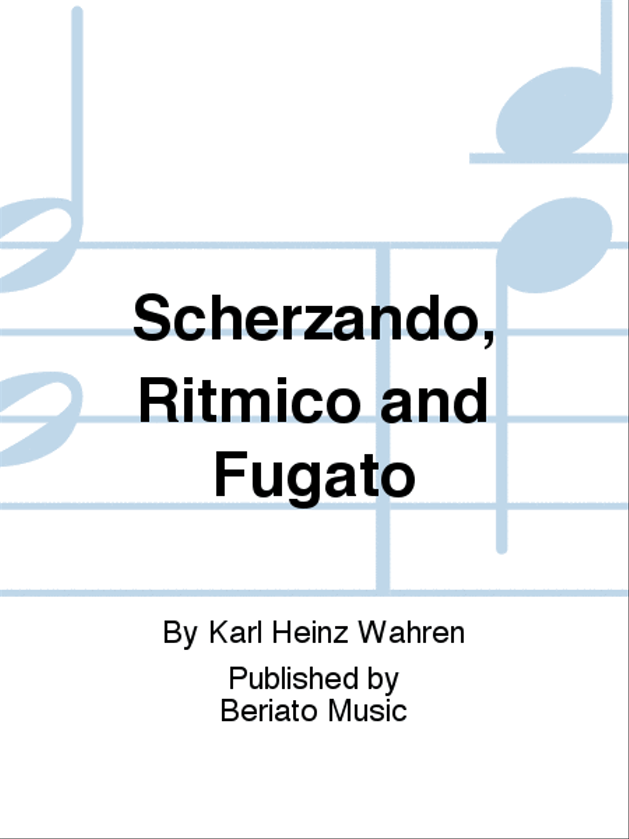 Scherzando, Ritmico and Fugato Flute Trio scores gallery preview page 1