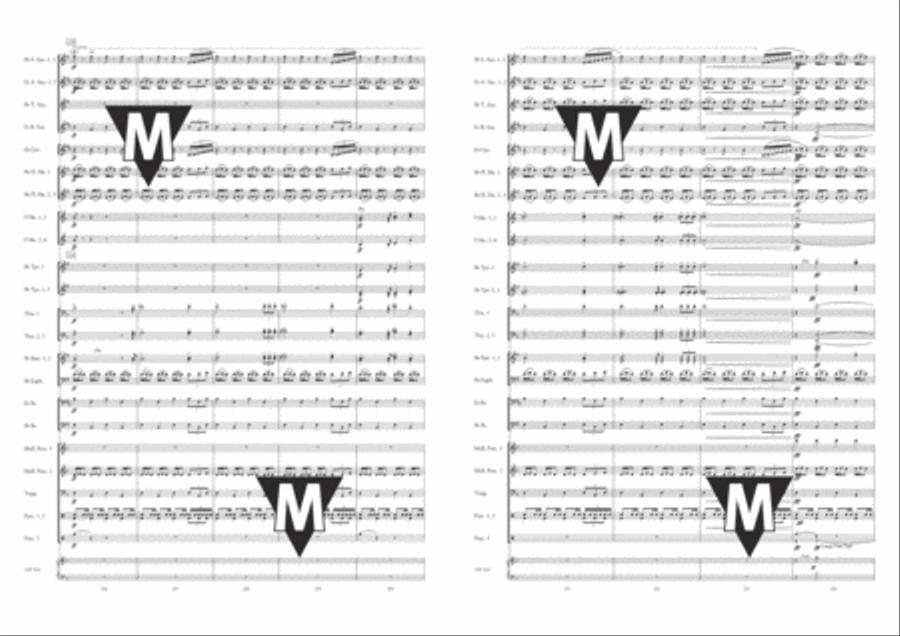 The Story of Anne Frank Fanfare Band scores gallery preview page 22