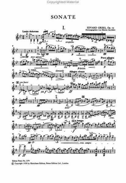 Sonata No. 2 in G Op. 13