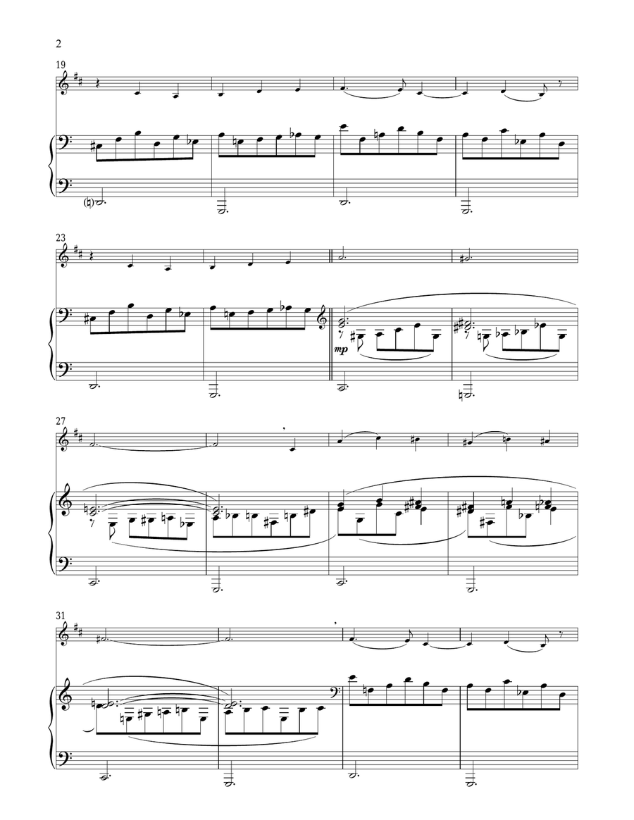 Night Waltz (from A Little Night Music) Clarinet Solo scores gallery preview page 2