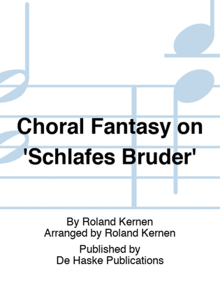 Book cover for Choral Fantasy on 'Schlafes Bruder'