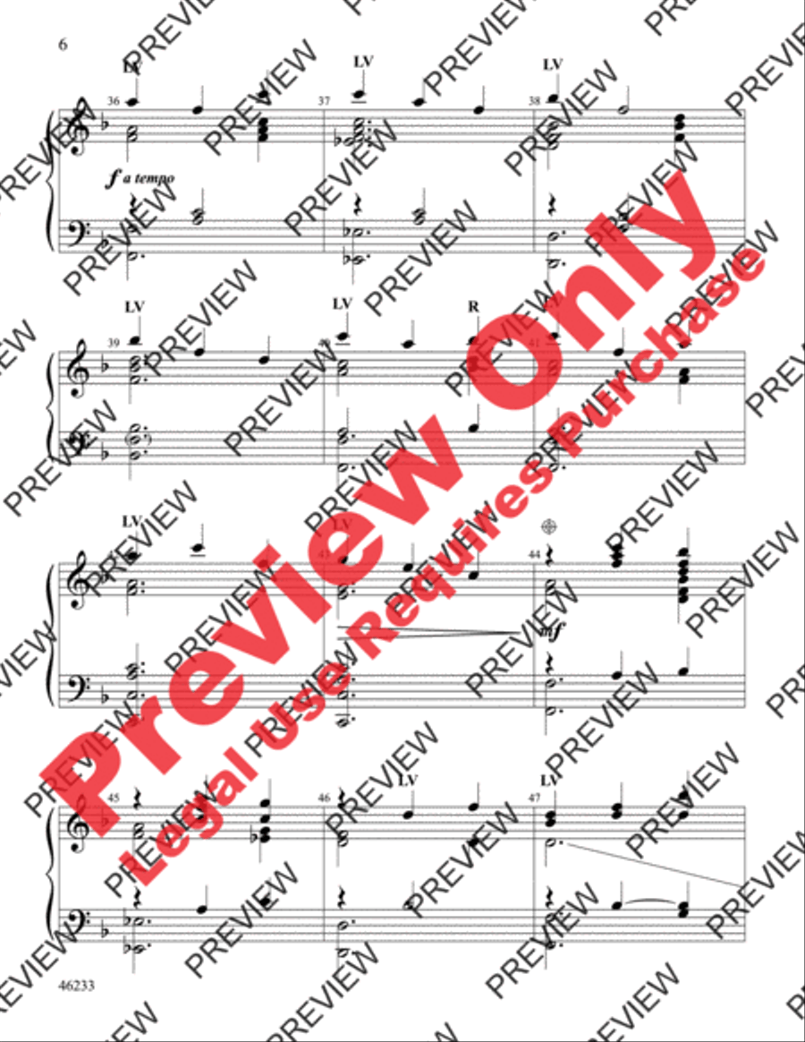 The Cross The Cross Handbell Choir scores gallery preview page 6