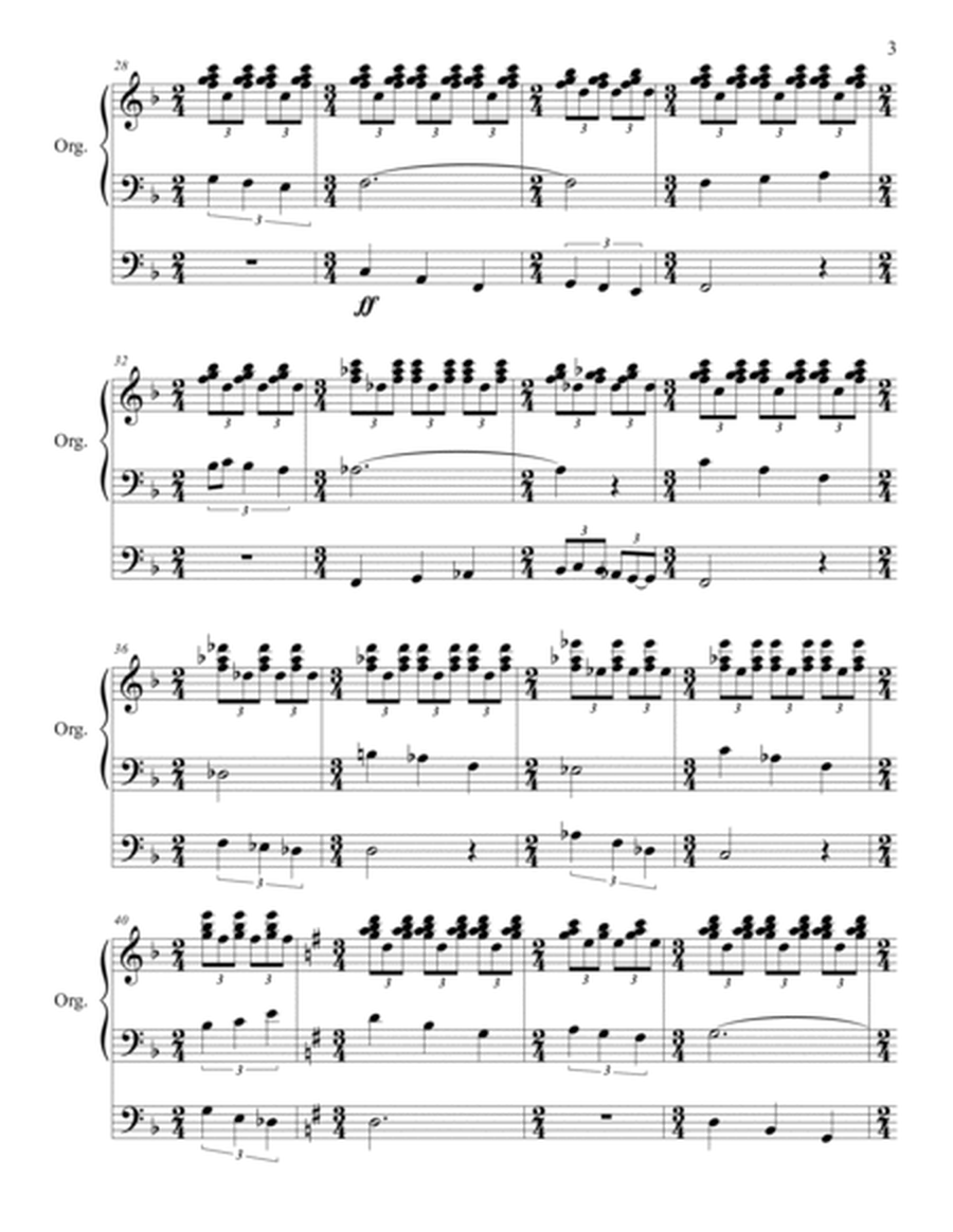 "Come, Thou Fount of Every Blessing", SATB image number null