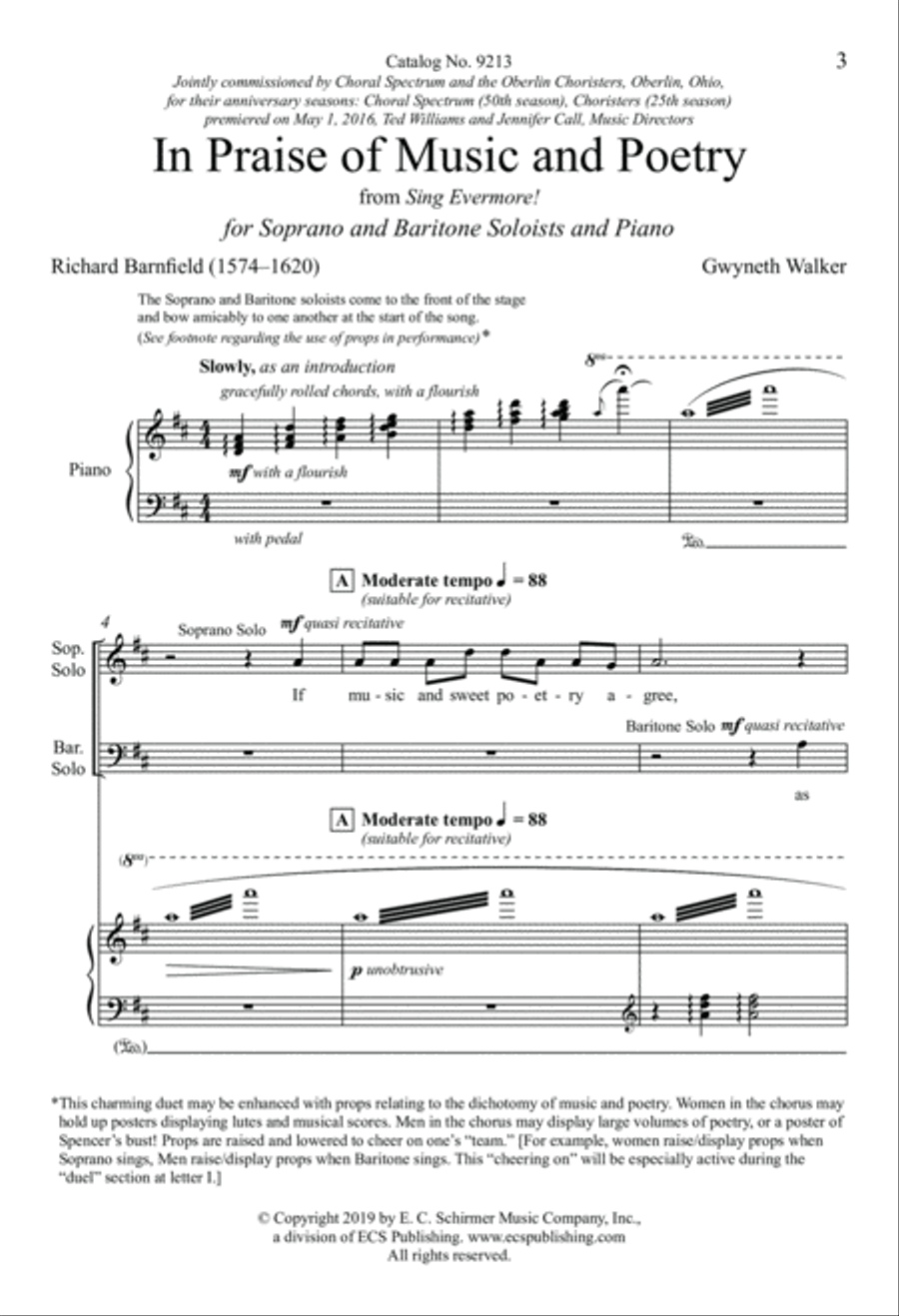 In Praise of Music and Poetry (a reconciliation) Baritone Horn scores gallery preview page 3