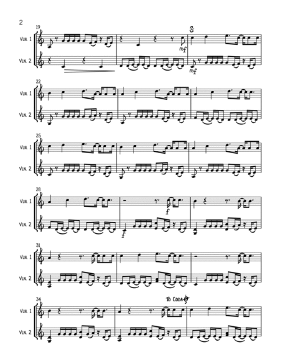 Girls Like You Girls Like You String Duet scores gallery preview page 2