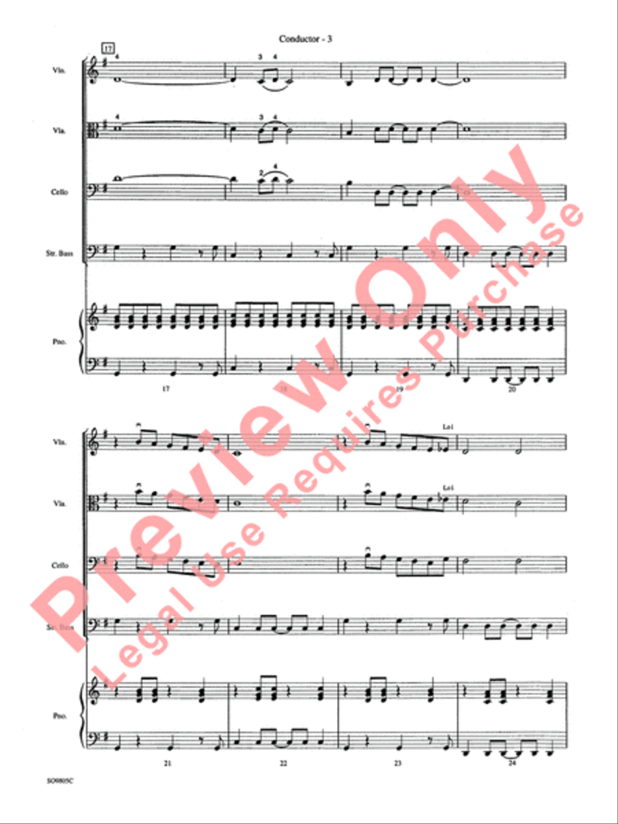 The Lion Sleeps Tonight The Lion Sleeps Tonight String Orchestra scores gallery preview page 5