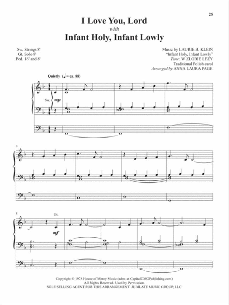 Carols, Pipes & Praise Carols, Pipes & Praise Organ Solo scores gallery preview page 15