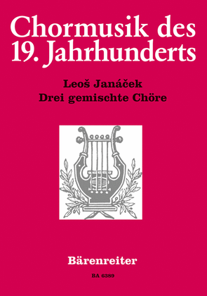 Book cover for Drei gemischte Chore