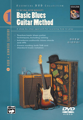 Book cover for Basic Blues Guitar Method, Book 1