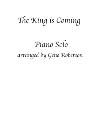 Book cover for The King Is Coming