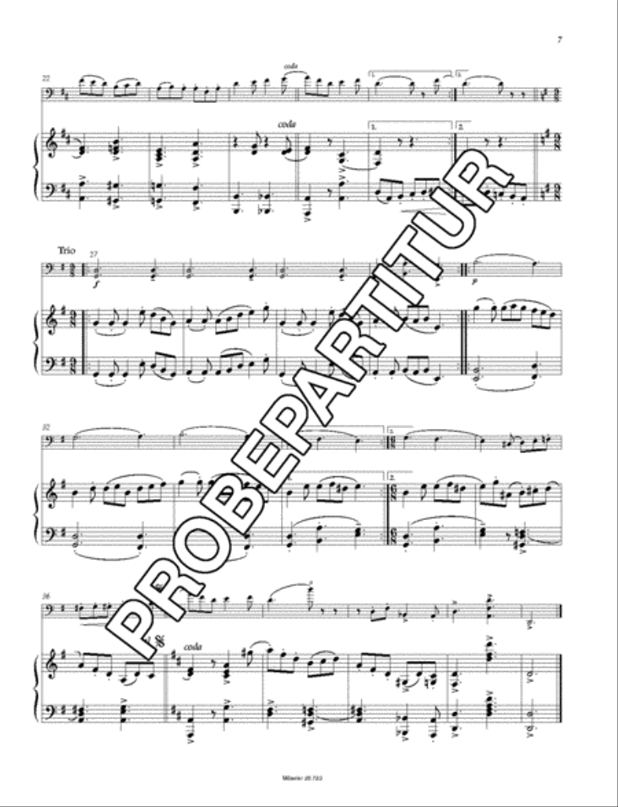The Highland Cello The Highland Cello Piano Accompaniment scores gallery preview page 8