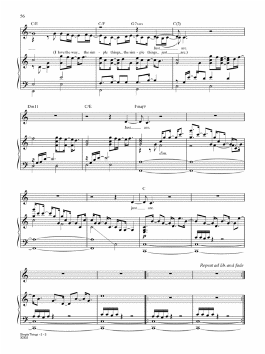 The Essential Jim Brickman Piano, Vocal, Guitar scores gallery preview page 57